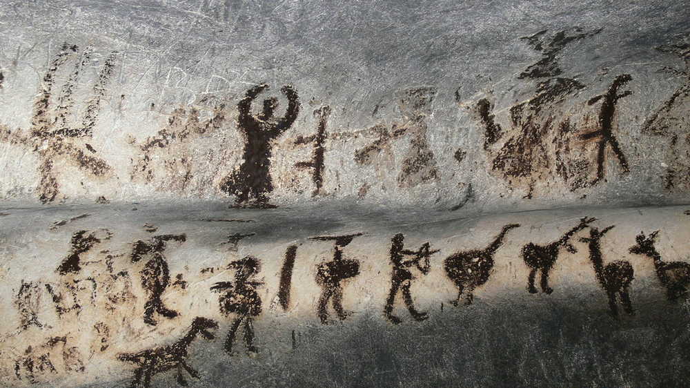 Cave paintings that depict early human life and settlements. Image credit: Flickr/ MarieBrizardFollow 