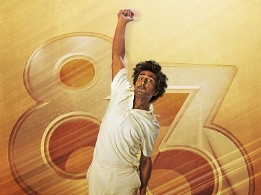 Ranveer Singh introduces character poster of Dinker Sharma as Kirti Azad from Kabir Khan's cricket drama 83 Ranveer Singh introduces character poster of Dinker Sharma as Kirti Azad from Kabir Khan's cricket drama 83