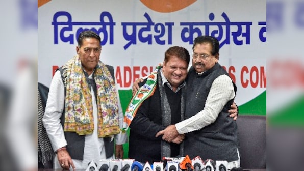 Denied tickets for Delhi Assembly election, two AAP MLAs quit party; one joins Congress, other in talks with SAD