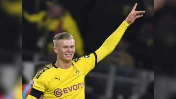 Bundesliga: Erling Haaland brace takes his tally to five goals in first two games as Borussia Dortmund demolish Cologne 5-1