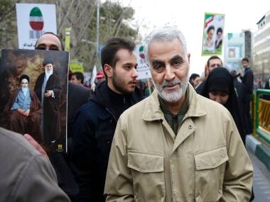 File photo of Maj Gen Qassem Soleimani. AP