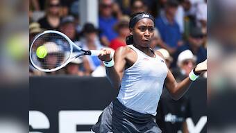 Auckland Open 2020: 'You can't curse,' teenager Coco Gauff tells her father during second round clash with Laura Siegemund