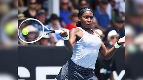 Auckland Open 2020: 'You can't curse,' teenager Coco Gauff tells her father during second round clash with Laura Siegemund