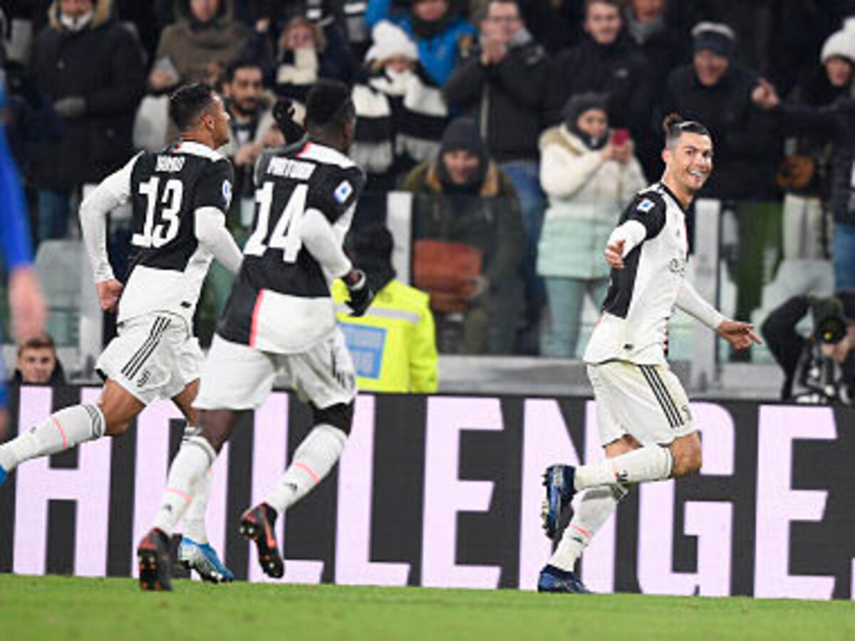 Cristiano Ronaldo scores but Juventus held by Lazio in Serie A