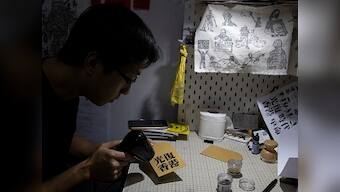 Amid anti-govt protests in Hong Kong, this artist gives Lunar New Year tradition a new spin: Political messages in greeting cards