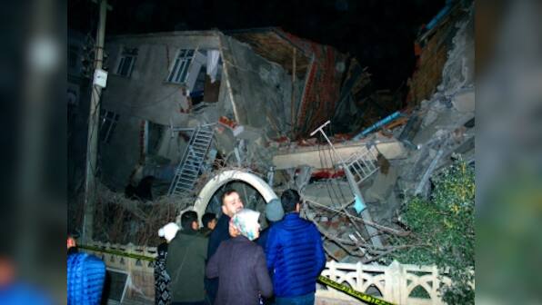 6.8 magnitude earthquake rocks two provinces in eastern Turkey leaving 18 dead, over 500 injured; 30 buildings reduced to rubble, says environment minister
