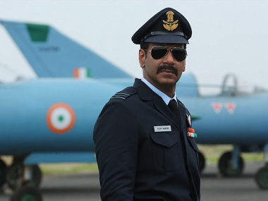 Bhuj: The Pride of India: Ajay Devgn's first look as IAF Squadron Leader Vijay Karnik released Bhuj: The Pride of India: Ajay Devgn's first look as IAF Squadron Leader Vijay Karnik released