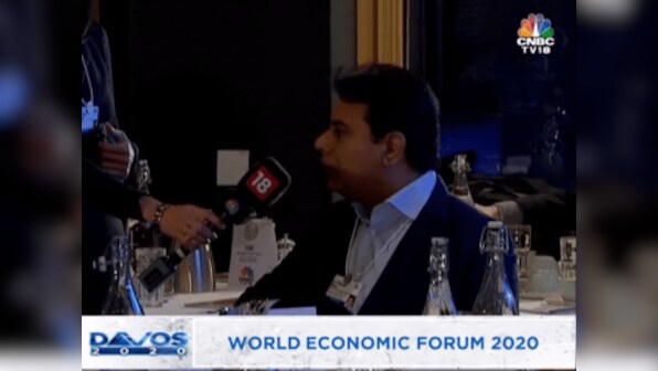 WEF: India needs to focus on innovation, infrastructure & inclusive growth, says Telangana's IT Minister