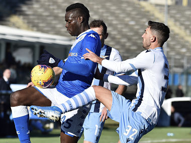 Serie A: Lazio fined $22,000 for racist chants aimed at Brescia striker Mario Balotelli during game Serie A: Lazio fined $22,000 for racist chants aimed at Brescia striker Mario Balotelli during game