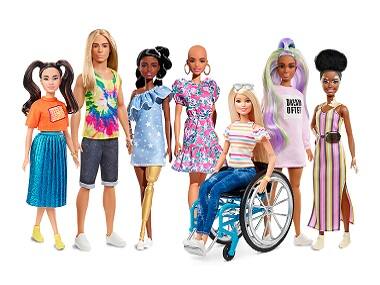 Mattel's newest versions of the iconic doll show Barbie is still reinventing herself after all these years 
