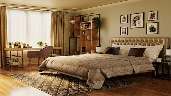 Easy on the eyes, this is the bedroom you should be considering before the year ends