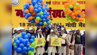 Nitish Kumar leads massive human chains across Bihar to raise awareness on his govt's efforts; waste of money, says Opposition