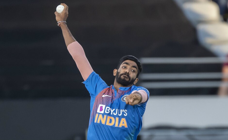 India’s best bowler Jasprit Bumrah went wicket-less and proved costly as he conceded 45 runs off his four overs. Later, he again took the field to bowl the super over for India and conceded 17 runs of it. Much to his delight, however, India won the super over by 2 wickets. AP 