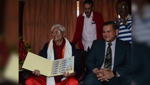 Legendary Indian footballer Chuni Goswami honoured by Indian Postal Department with a postal stamp