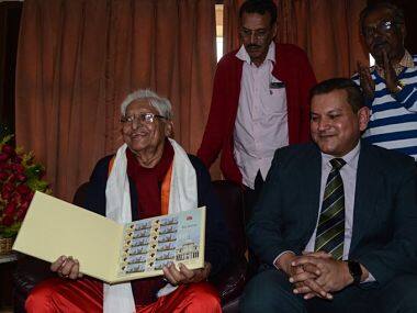 Legendary Indian footballer Chuni Goswami honoured by Indian Postal Department with a postal stamp