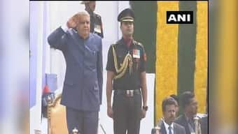 Republic Day: West Bengal governor Jagdeep Dhankhar unfurls Tricolour, presides over ceremonial march by armed forces in Kolkata’s Red Road