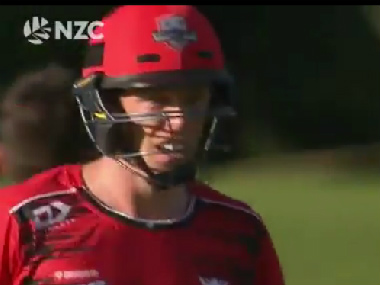 New Zealand's Leo Carter lights up Super Smash to become seventh cricketer to hit six sixes in an over New Zealand's Leo Carter lights up Super Smash to become seventh cricketer to hit six sixes in an over