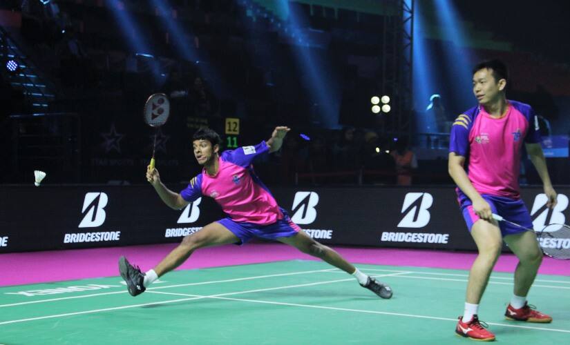 Chirag Shetty and Olympic gold medallist Hendra Setiawan partnered for men’s doubles for Pune 7 Aces as they started their campaign in PBL Season 5 in Lucknow on Saturday.