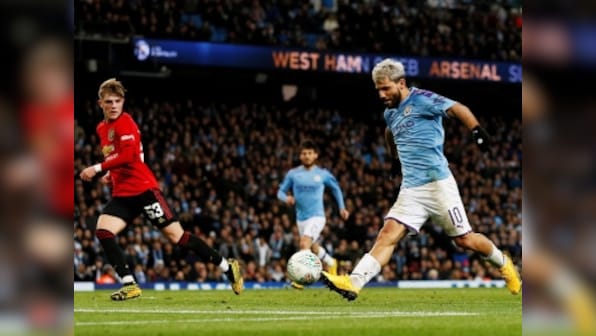 League Cup: Nemanja Matic's goal not enough for Manchester United to overturn tie as City book place in final