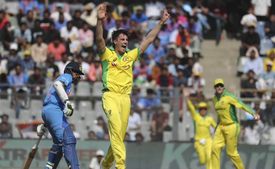 Starc received valuable support at the other end from fellow pacers Pat Cummins and Kane Richardson, who picked up two wickets each and helped restrict India’s total to 255. AP 