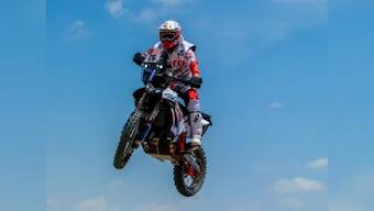C Santosh battles through hand injury, Paulo Goncalves finishes 12th as Hero Team endures tough second stage at Dakar rally