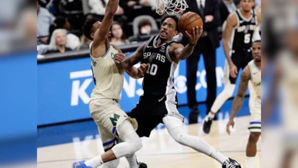 NBA: DeMar DeRozan shines as Spurs snap Bucks' winning-streak; De'Aaron Fox, Buddy Hield power Kings to victory