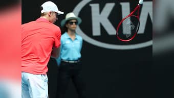 Australian Open 2020: Denis Shapovalov loses cool at chair umpire before shock defeat in first round, receives code violation