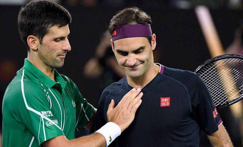 Roger Federer eventually proved no match for Novak Djokovic, going down to the Serb in straight sets to bow out of the Australian Open 2020 in the semis. AP