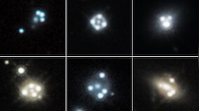 Tiny, cold clumps of dark matter seen by Hubble backs key prediction in dark matter physics