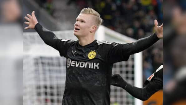 Bundesliga: Erling Haaland's hat-trick on debut helps Borussia Dortmund beat Augsburg; Leipzig consolidate lead with win