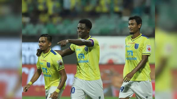 ISL 2019-20: Bartholomew Ogbeche's brace help Kerala Blasters return to winning ways with all-round show against Hyderabad FC