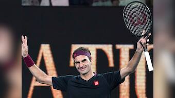 Australian Open 2020: Roger Federer shows no sign of rust, beats Steve Johnson in straight sets in first round