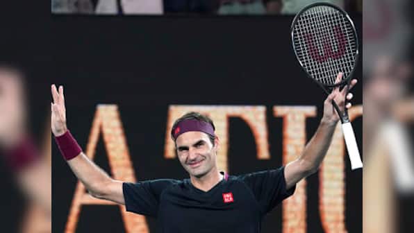 Australian Open 2020: Roger Federer shows no sign of rust, beats Steve Johnson in straight sets in first round