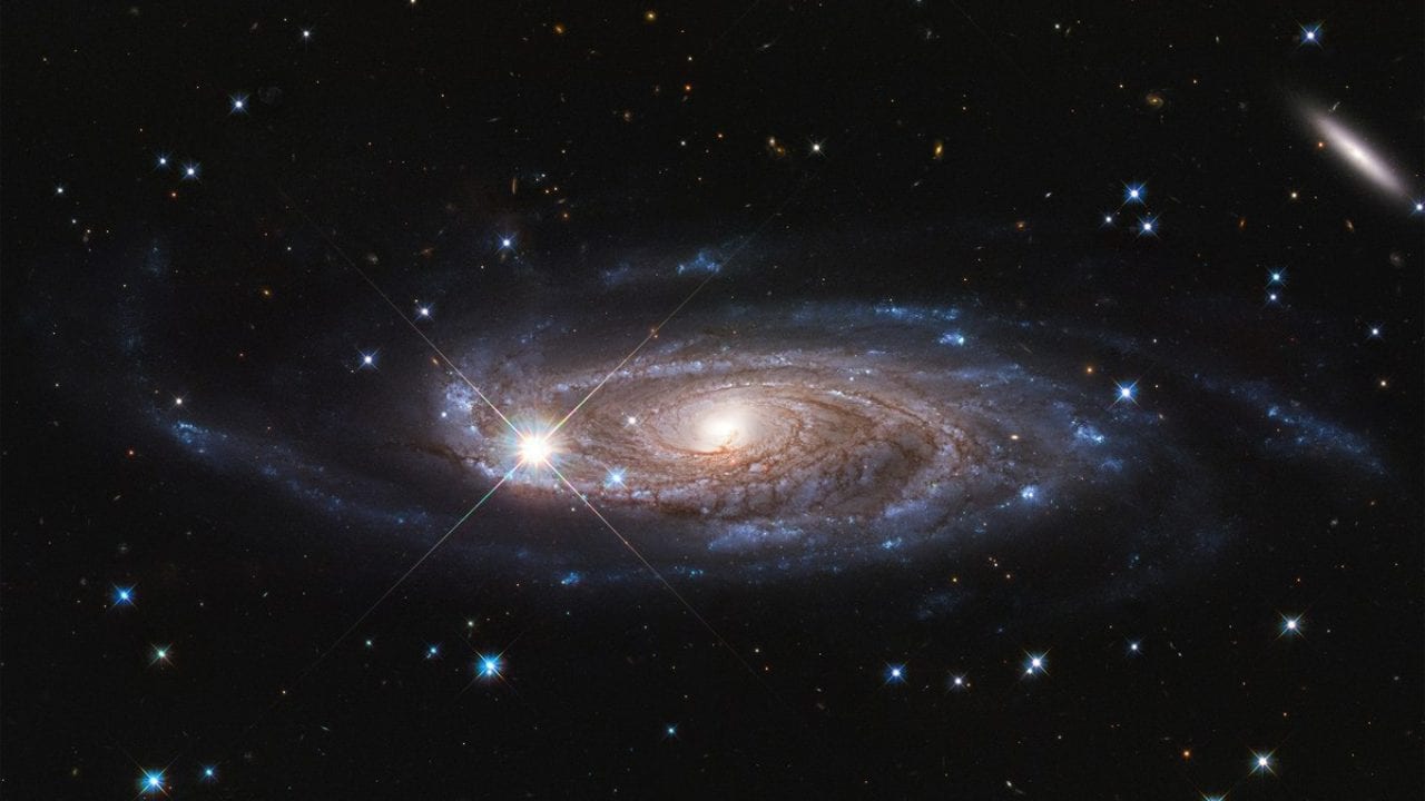 Galaxy UGC 2885 may be the largest one in the local universe. It is 2.5 times wider than our Milky Way and contains 10 times as many stars. This galaxy is 232 million light-years away, located in the northern constellation of Perseus.