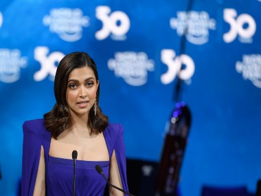 World Economic Forum honours Deepika Padukone for raising awareness about mental health World Economic Forum honours Deepika Padukone for raising awareness about mental health
