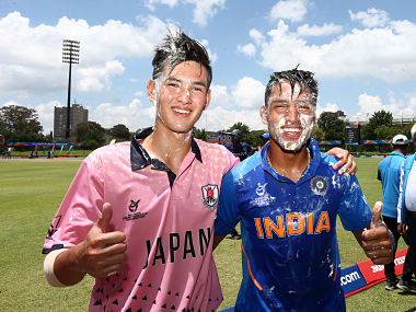 ICC U-19 World Cup 2020: India's Dhruv Jurel, Japan's Kento Dobell celebrate birthday together after defending champions rout debutants ICC U-19 World Cup 2020: India's Dhruv Jurel, Japan's Kento Dobell celebrate birthday together after defending champions rout debutants