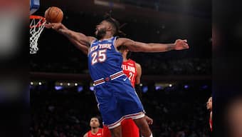 NBA: Mitchell Robinson, Julius Randle power Knicks to win over Trail Blazers; West-leading Lakers ease past Suns