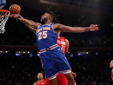 NBA: Mitchell Robinson, Julius Randle power Knicks to win over Trail Blazers; West-leading Lakers ease past Suns NBA: Mitchell Robinson, Julius Randle power Knicks to win over Trail Blazers; West-leading Lakers ease past Suns
