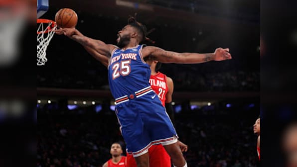 NBA: Mitchell Robinson, Julius Randle power Knicks to win over Trail Blazers; West-leading Lakers ease past Suns