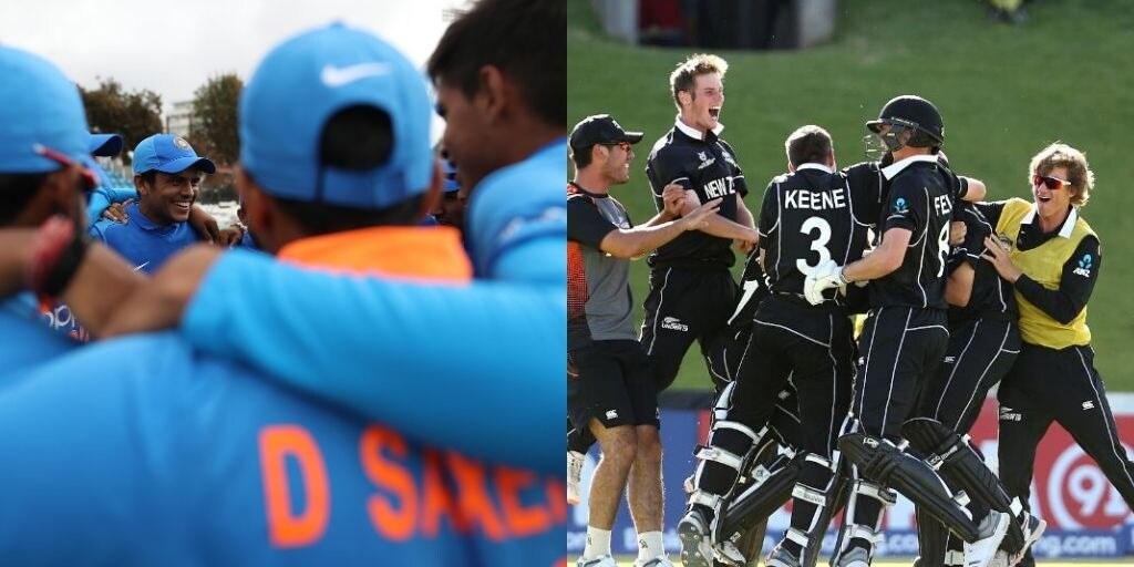 Highlights India Vs New Zealand U19 World Cup India Beat New Zealand By 44 Runs Finish On Top Of Group A Firstcricket News Firstpost