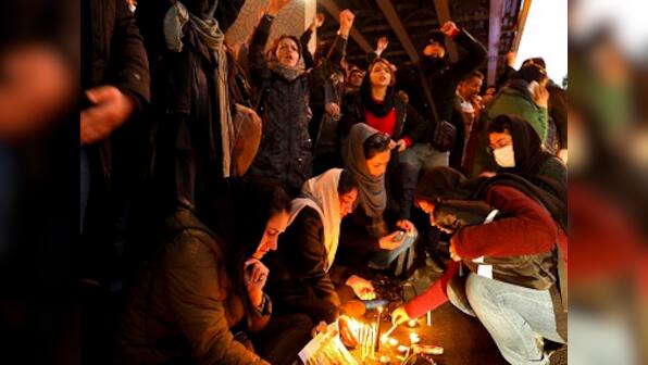 Protests erupt amid tightened security in Iran's capital after Revolutionary Guard admits to downing Ukranian plane