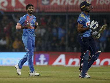 India vs Sri Lanka: Jasprit Bumrah becomes highest Indian wicket-taker in T20Is with Danushka Gunathilaka dismissal India vs Sri Lanka: Jasprit Bumrah becomes highest Indian wicket-taker in T20Is with Danushka Gunathilaka dismissal