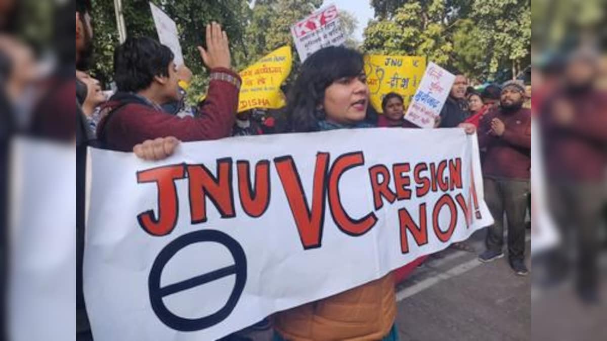 JNU Teachers' Association demand judicial inquiry into 5 Jan violence inside varsity, call for removal of VC Jagadish Kumar