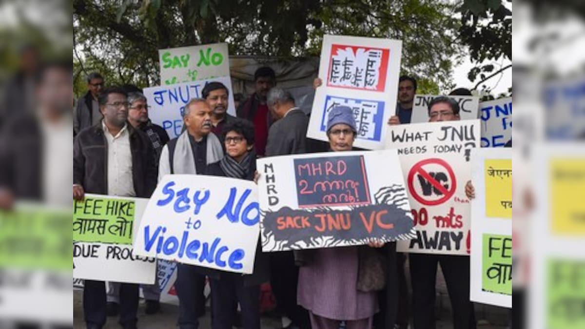 JNU violence: Why did VC Jagadesh Kumar allow festering student resentment to escalate? And why isn't his inaction under scrutiny?