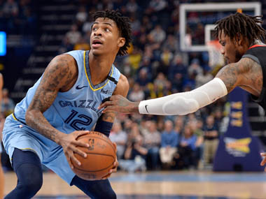 NBA: Rookie guard Ja Morant powers Grizzlies to sixth straight win; Kawhi Leonard scores season-high 43 points NBA: Rookie guard Ja Morant powers Grizzlies to sixth straight win; Kawhi Leonard scores season-high 43 points
