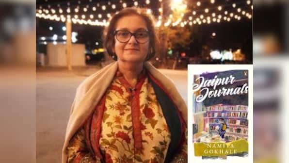 Namita Gokhale's new book, Jaipur Journals, is a glimpse into multiple stories unfolding over five days of JLF