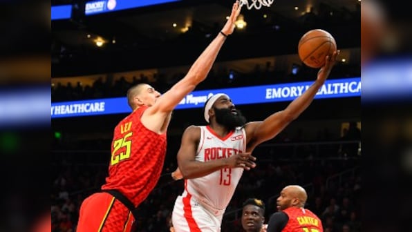 NBA: James Harden, Trae Young score 40-point triple doubles as Rockets beat Hawks; DeMar DeRozan powers Spurs to victory