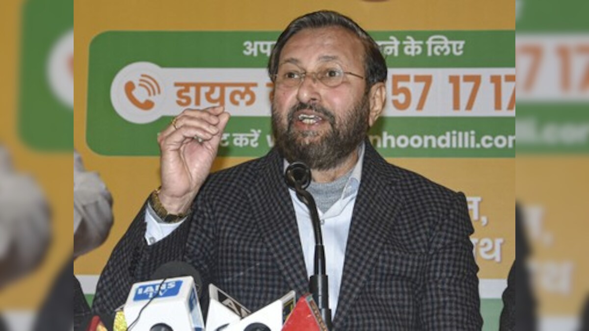 Prakash Javadekar claims AAP, Congress behind Shaheen Bagh protest, asks Delhi to decide if they want 'Jinnah wali azaadi' or 'Bharat mata ki jai'