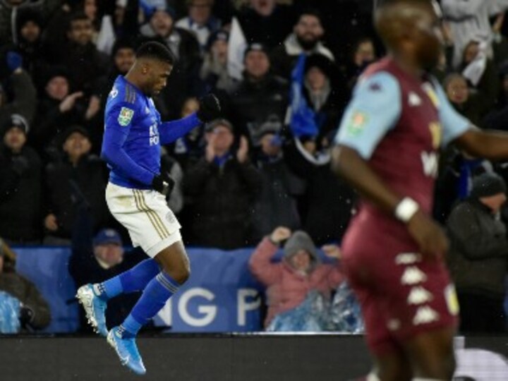 League Cup: Aston Villa defender Ezri Konsa's 'farcical' moment sees Leicester rescue semi-final first-leg draw