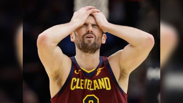NBA: 'I was acting like a 13-year-old,' says Cleveland Cavaliers star Kevin Love about outburst during Toronto Raptors game